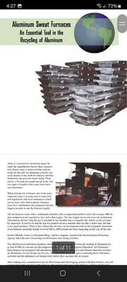 Aluminum Sweat Furnace