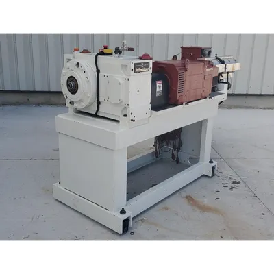 Used 55mm Bore Reifenhäuser Plastic Pellet Extrusion Extruder