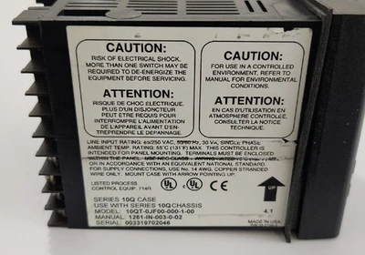 USED Barber Colman 10QT-0JF00-000-1-00