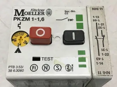 USED KLOCKNER MOELLER PKZM1-1,6