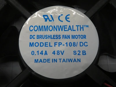 New | in-Stock COMMONWEALTH _UNKNOWN_ Electronic Component Fans | OCO Industrial #1659398