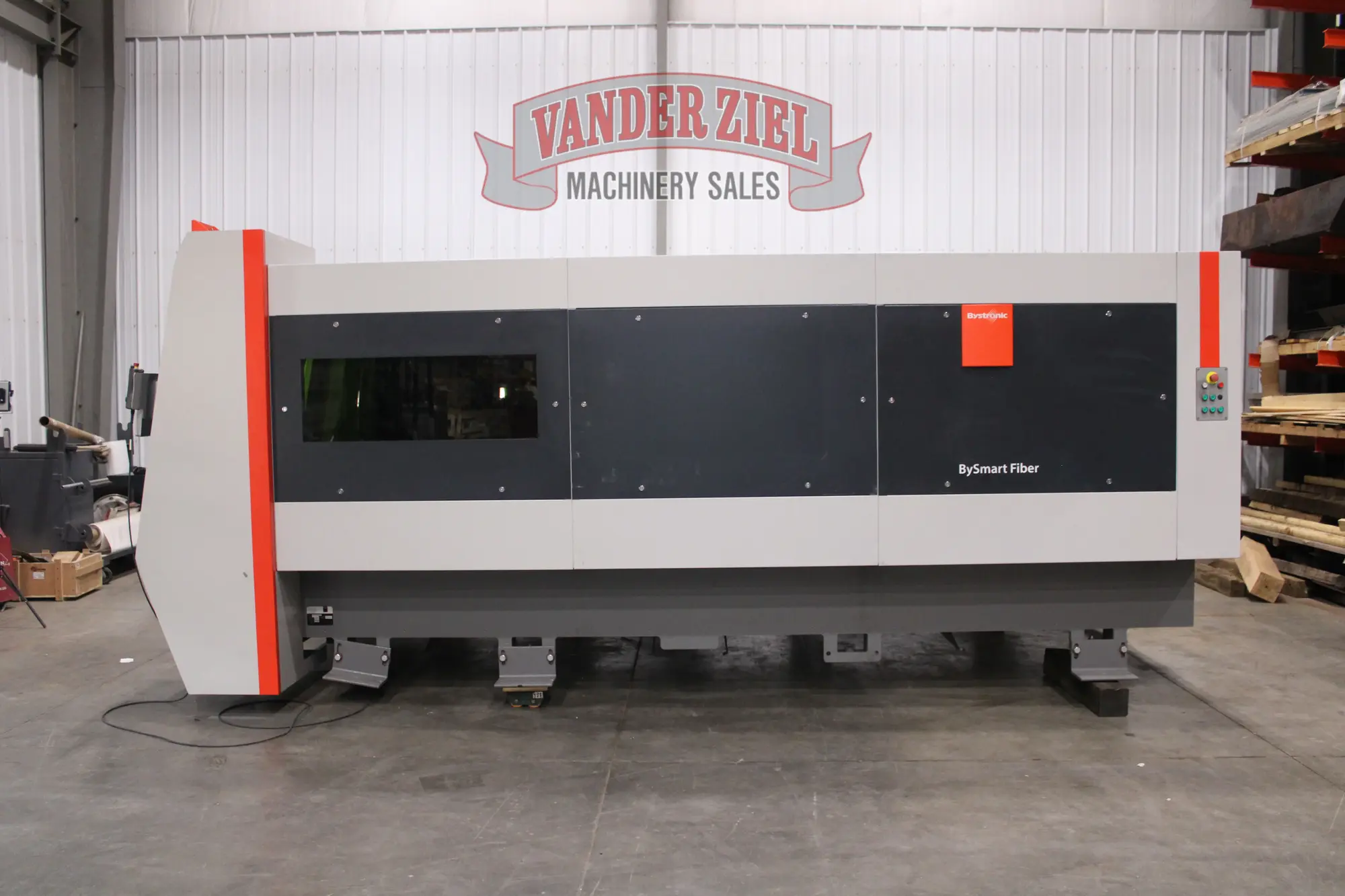 Used 2018 BYSTRONIC BYSMART FIBER 3015 Laser Cutters Michigan US | Vander Ziel Machinery Sales #1287193