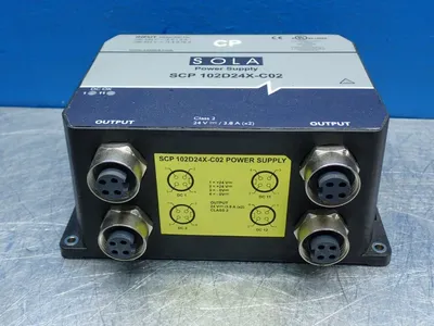 Used SOLA SCP102D24XC02 Power Supplies | HGR 24 #738818