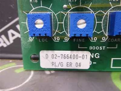 Emerson 02-766400-01 Normalizing Board Rev. D PL/G ER 04 Used