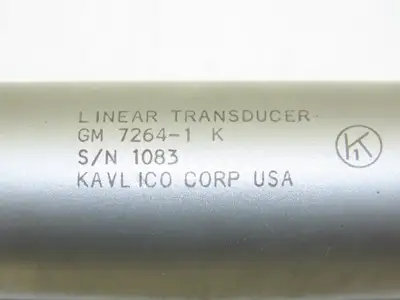 Kavlico GM 7264-1 K Linear Transducer Sensor 9" Range 5 Pin Connection