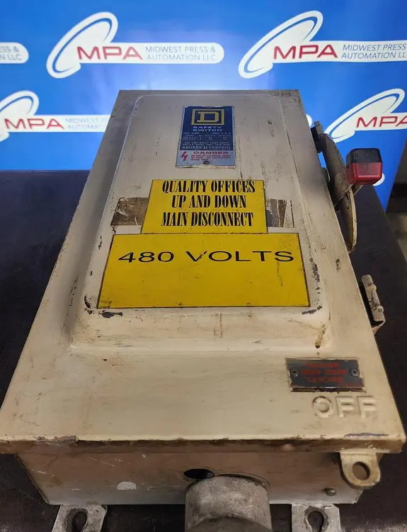 Used SQUARE D H-363AWK Relays & Switches Michigan US | Midwest Press and Automation #618379