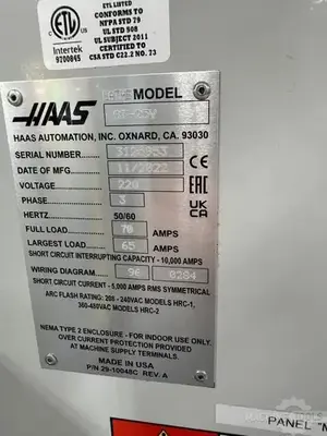 USED 2022 HAAS ST-25Y