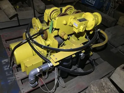Yale BAW1-32RT25S2 Pneumatic Hoist 2000 lb / 1 Ton Capacity 25 fpm Speed