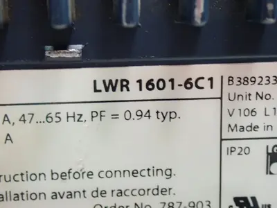 USED WAGO LWR16016C1