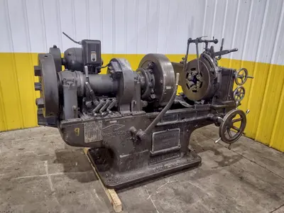 4" LANDIS MODEL #4P SINGLE SPINDLE THREADER: YOBRO #24700