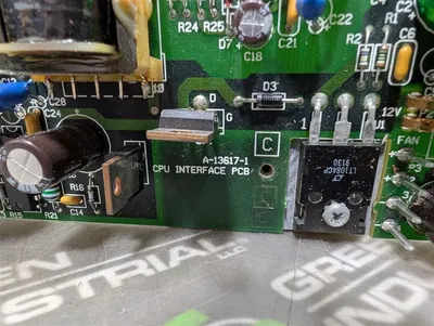 Barber Colman A-13617-1 CPU Interface Board 33-1562-1 Used