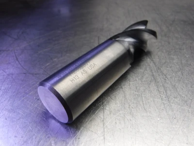 Kennametal 1" 4 Flute Carbide Endmill 1 Shank HPHV1000S4150R090 KCPM15 (LOC3225)