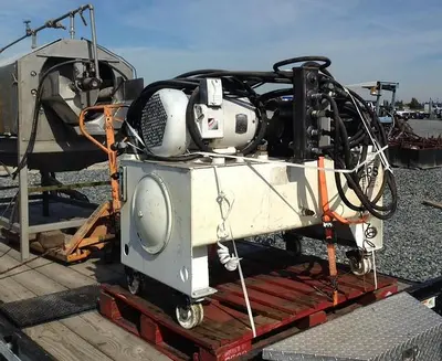 Peeler, Scrubber, Lyco, (9) Rollers, Hydraulic, 15 HP #A740688