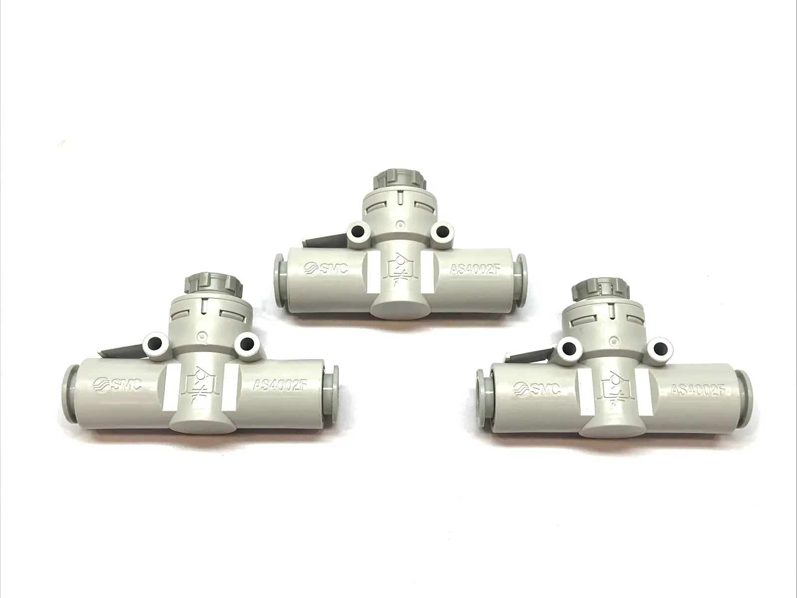 New | in-Stock SMC In-Line Flow Control Speed Adjustment Valve Fitting Pump & Valve Parts Michigan US | Maverick Industrial Sales #1391155