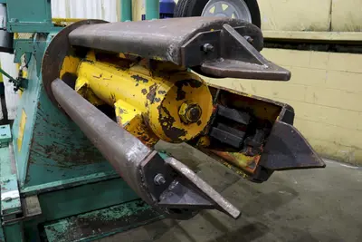 30,000 LB X 48" B & K  Motorized Uncoiler and Coil Car