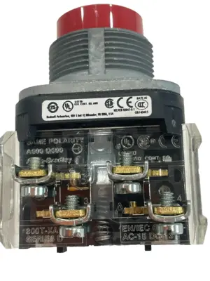 ALLEN BRADLEY 800T-B6A PUSH BUTTON SER. T 800TB6A NEW, SURPLUS