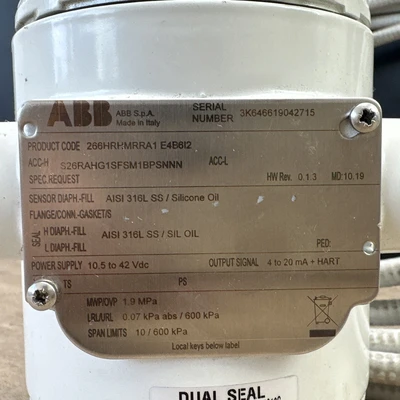 New | in-Stock ABB 266HRHMRRA1 E4B6I2 Test Equipment - Other Indiana US | J&J Industrial Supply #1258316