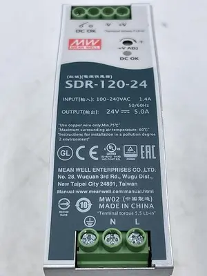 USED MEAN WELL MEAN WELL SDR-120-24