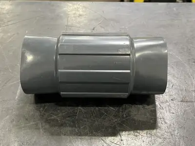 REDHOT 2 1/2" Threaded PVC-Coated Conduit Coupling (Box of 13)