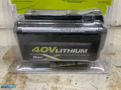 Ryobi OP4060A1 40V 6Ah Battery, New