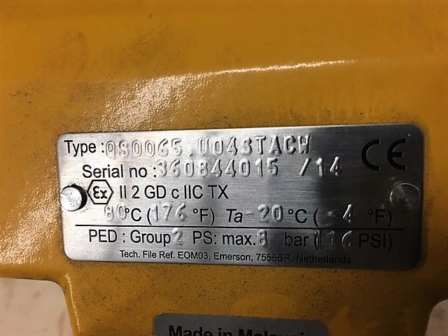 Fisher V-Ball Control Valve type V200 size 2" Unused