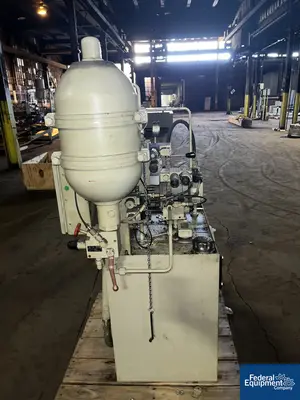USED Berstorff 1,610 MM (63") Berstorff Vertical Two Roll Calander Sheet Stack