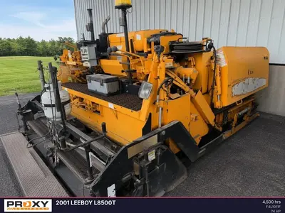 Used 2001 LEEBOY L8500T Asphalt Pavers Ohio US | Proxy Equipment #1388921