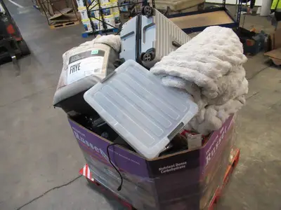 Pallet of Store Overstock and Ecommerce Product and Returns