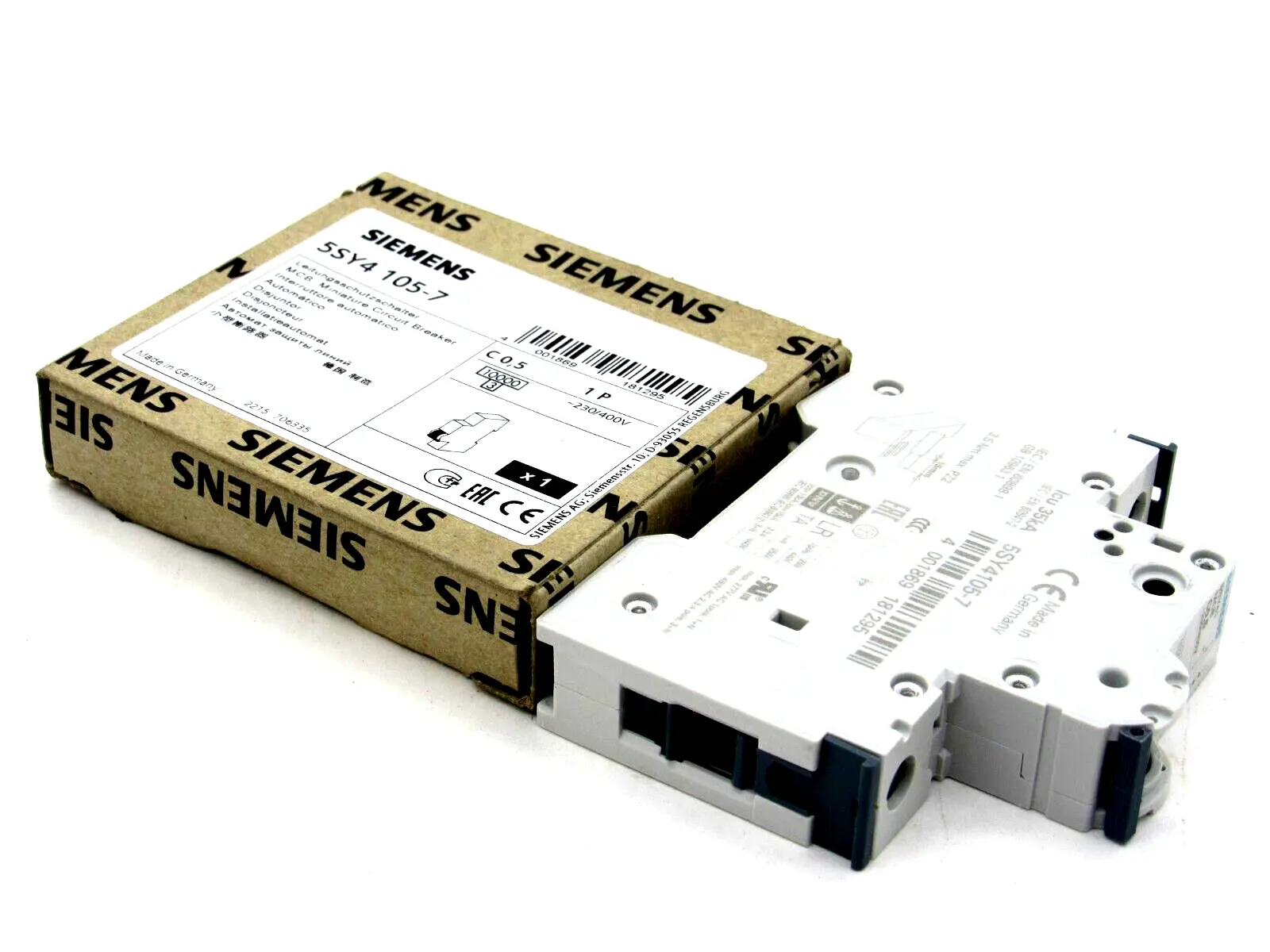 NEW SIEMENS 5SY4105-7 CIRCUIT BREAKER 5SY41057