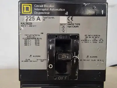 USED SQUARE D KAL36225