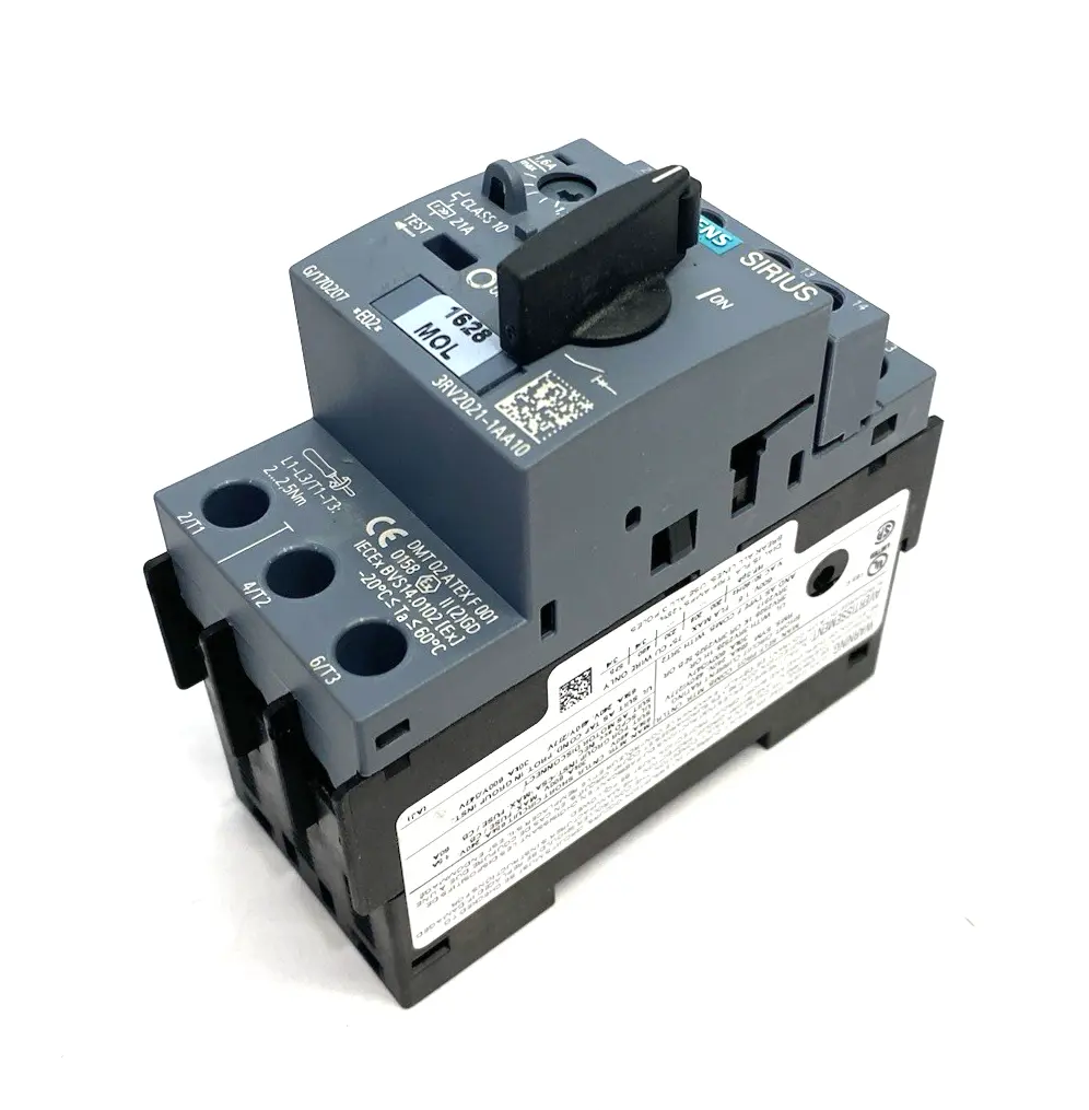 USED SIEMENS SIRIUS MOTOR PROTECTION CIRCUIT BREAKER SIZE S00