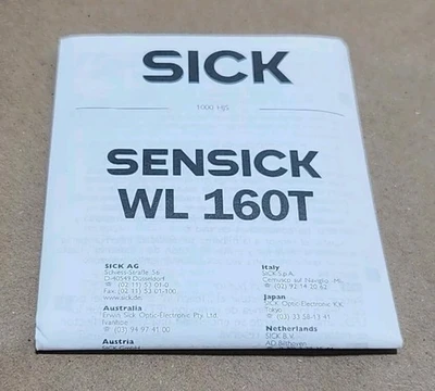 NEW SICK WL160T-F212