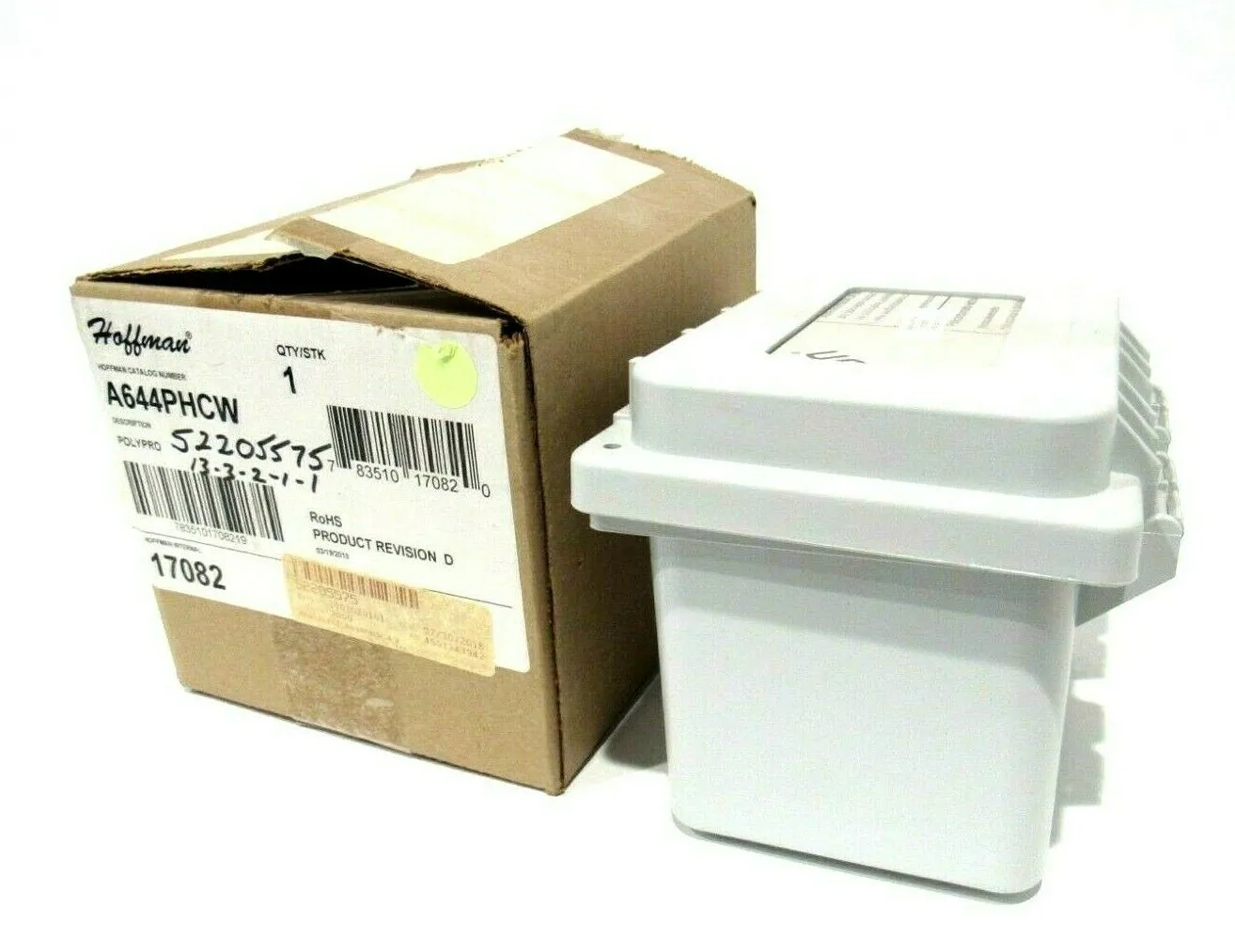 NEW HOFFMAN A644PHCW JUNCTION BOX ENCLOSURE