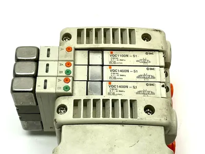 VV5QC11-03N7SDZENN0-S | SMC  Manifold Base w/ EX250-SEN1 SI Unit - Used