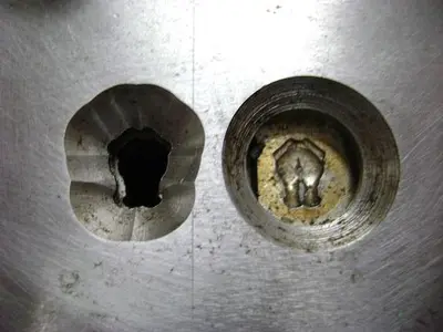 1991-390 Stamping Press Tool and Die Set to make Elephant Rear View Jewelry Pendant