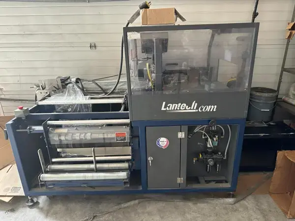 Lantech SW1000 Shrink Wrapper and Lantech ST 700 Heat Tunnel