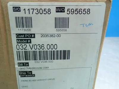 New | in-Stock VERSAMATIC 032.V036.000 Pumps Ohio US | HGR 24 #1089568