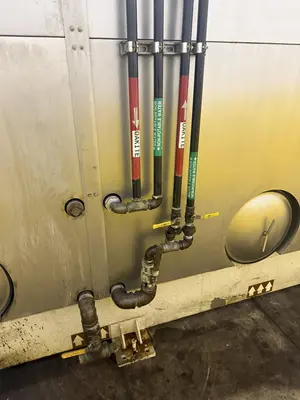 2021 MIDBROOK 250 Wash Rinse Blow-Off Rotary Drum Washer | Benchmark Machine Tools (40)