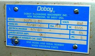 Doboy mustang wrapper