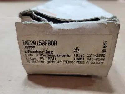 Used EFECTOR IME2015BFBOA Misc Electrical & Power Parts British Columbia CA | Lenmark #1439679