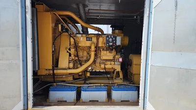 2007 Enclosed CAT C15 Diesel Powered Water Pump Flowserve 5626 GPM 220 Head Ft