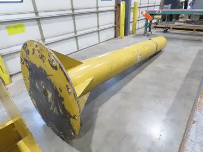 Contrx 2 Ton 4000 Lb Free Standing Jib Crane 14' Span 12' Height Under Beam