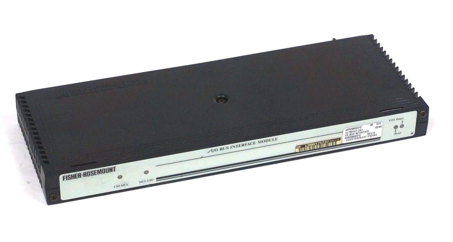 FISHER ROSEMOUNT 44B2980X012-46 I/O BUS INTERFACE CL7801X1-DA1