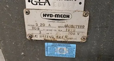 HYD-MECH S-20A SERIES III Horizontal Band Saws | Olympia Technical Services (8)
