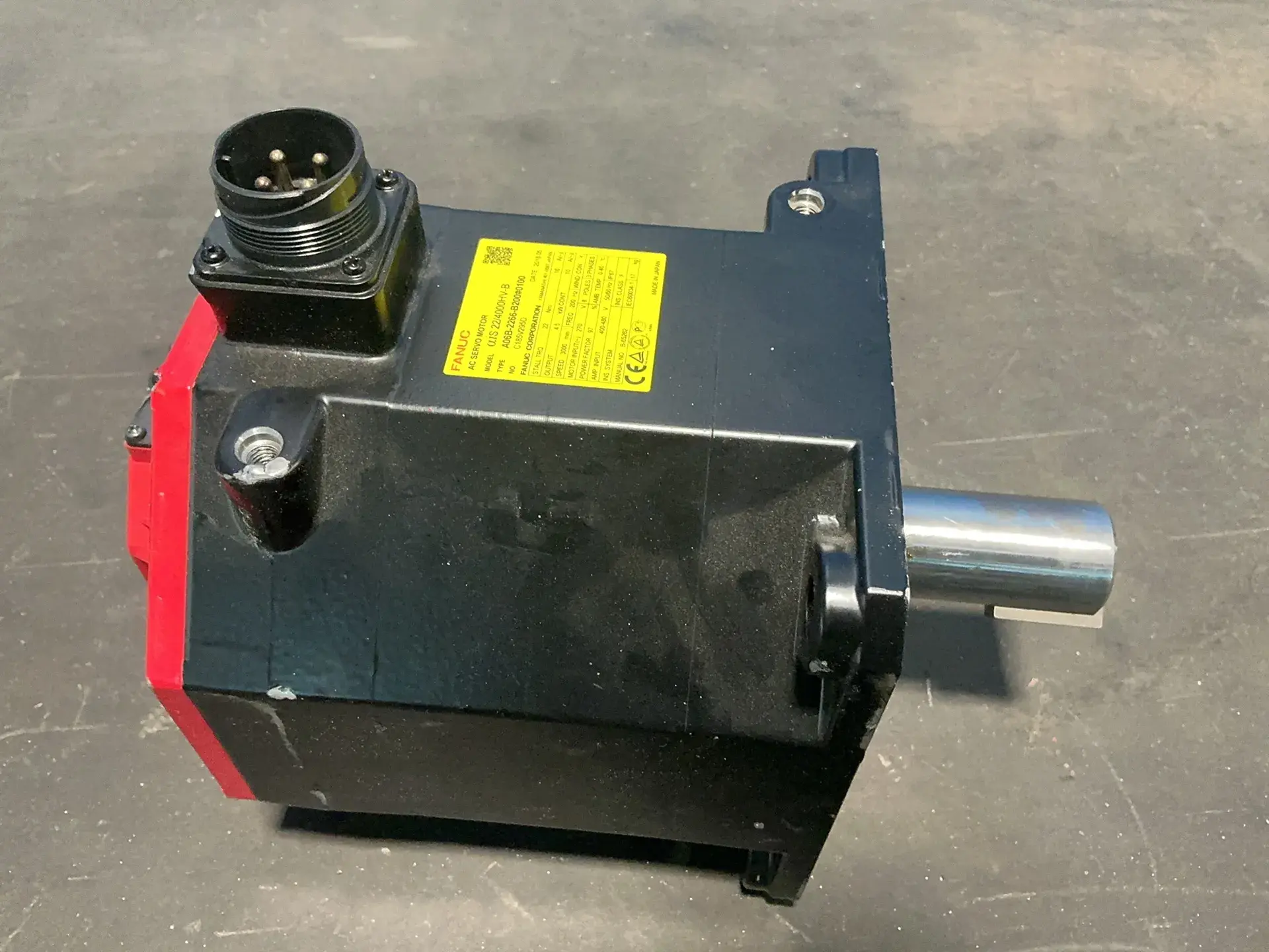 Used 2018 FANUC AIS 22/4000HVB / A06B2266B200#0100 Motors (misc) Ohio US | HGR 24 #1345764