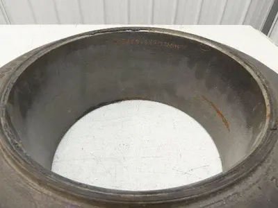 Super Solid 16x6x10.5 Forklift Tire Smooth Solid Press-on Black