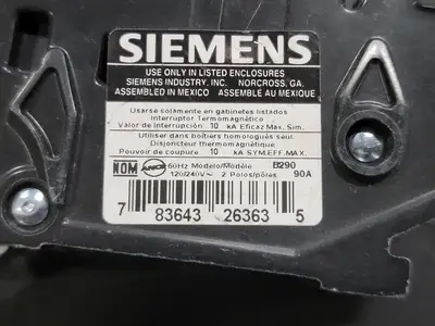 USED SIEMENS B290