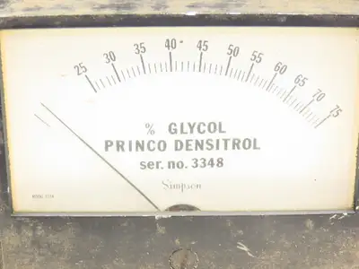 Princo Densitrol Signal Converter Glycol Monitor System 25-75% Range