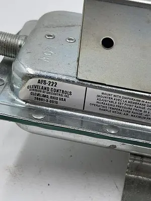 USED CLEVELAND CONTROLS CLEVELAND CONTROLS AFS-222