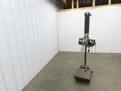 Masterflow AH-501 Electric Heat Blower Floor Stand Adjustable Arm 26x16" Base